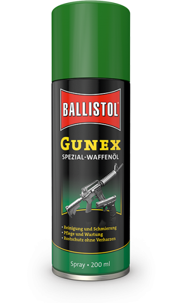 Збройове мастило-спрей Gunex від Ballistol 200 мл.