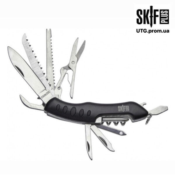 Ніж багатофункціональний Skif Plus Fluent Black