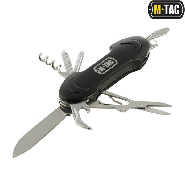 Ніж складаний малий (7 інструм.) M-Tac Type 2 Steel/Black