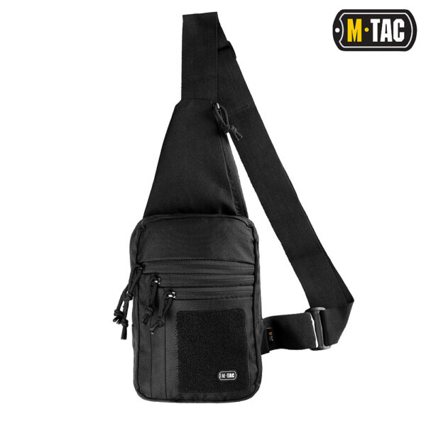 Сумка-кобура плечова з липучкою M-Tac Black