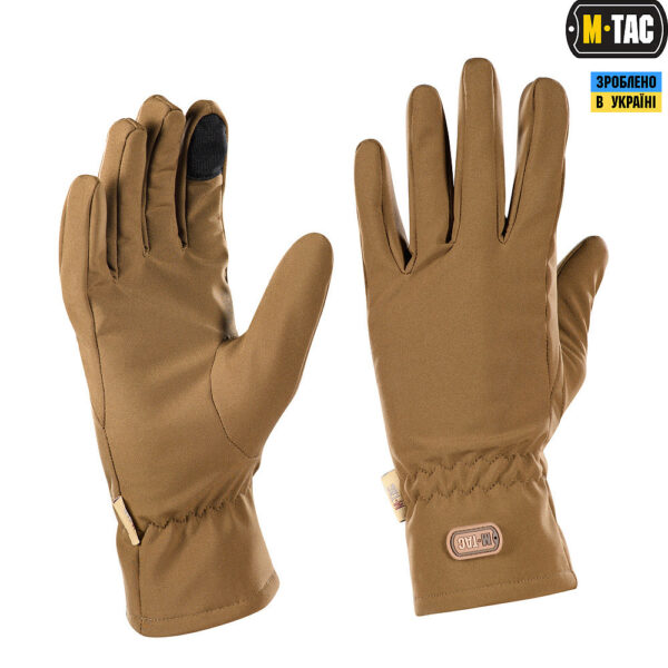 Перчатки M-Tac Winter Soft Shell Coyote