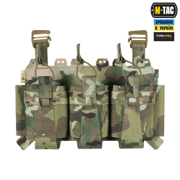 M-TAC ПЕРЕДНЯ ПАНЕЛЬ ДЛЯ ПЛИТОНОСКИ CUIRASS QRS НА ТРИ МАГАЗИНА MULTICAM
