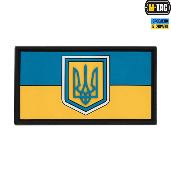 M-TAC НАШИВКА ПРАПОР УКРАЇНИ МАЛИЙ PVC