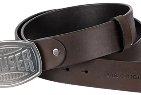 Ремінь Mauser Leather Belt L Dark Brown